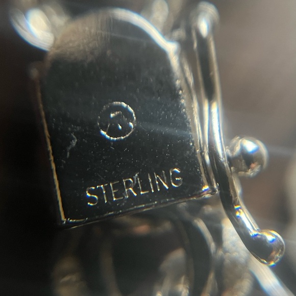 Vintage Sterling Silver 10 Charm Bracelet 1960s Travel, 7.5”, California, - Picture 4 of 15